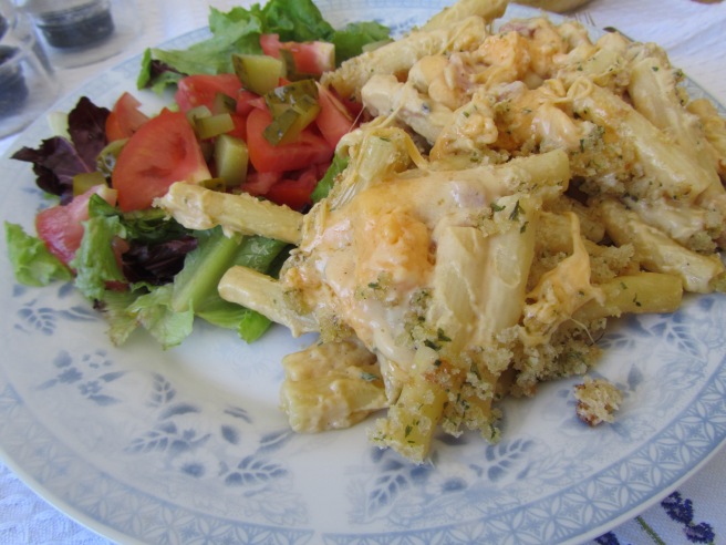 Home-style macaroni and cheese
