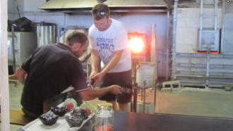 Glass blowing